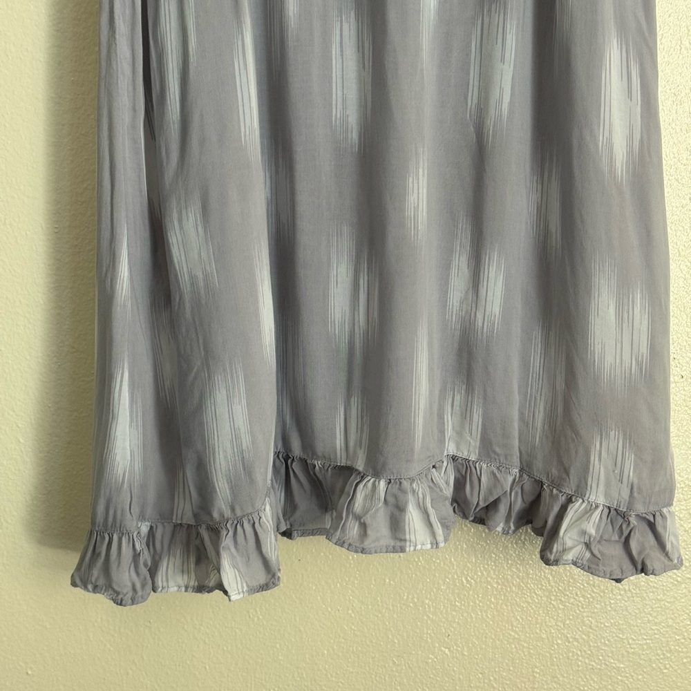 Banana Republic Women’s S Gray Ruffle Mini Dress - Picture 4 of 8